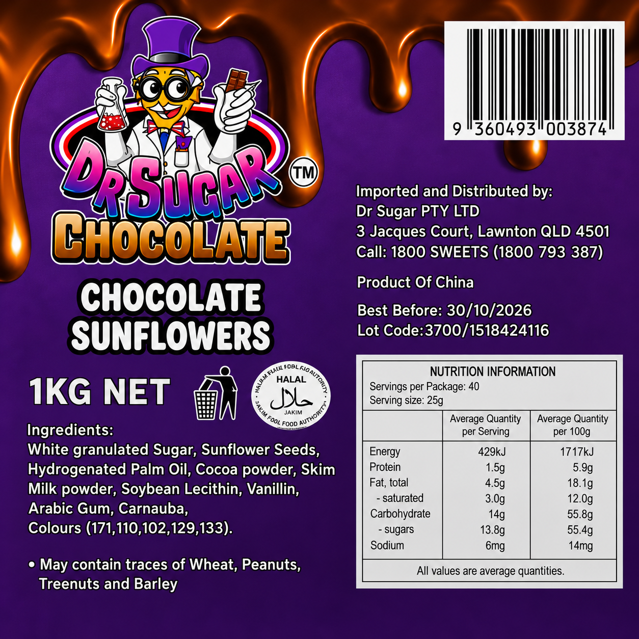 Mixed Chocolate Sunflowers