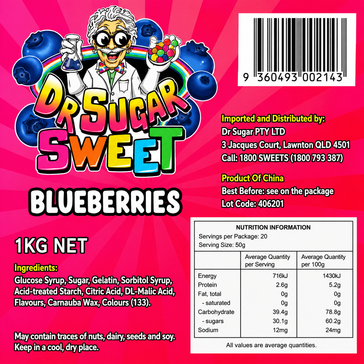 Blueberries Gummies