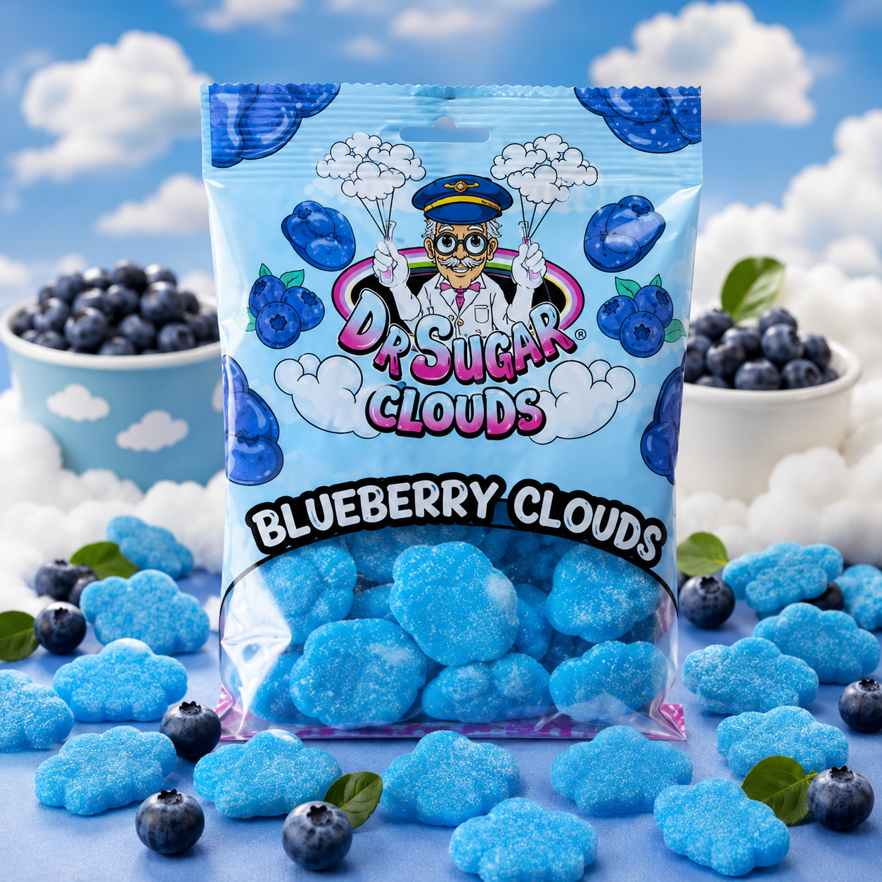 Blueberry Clouds Gummies