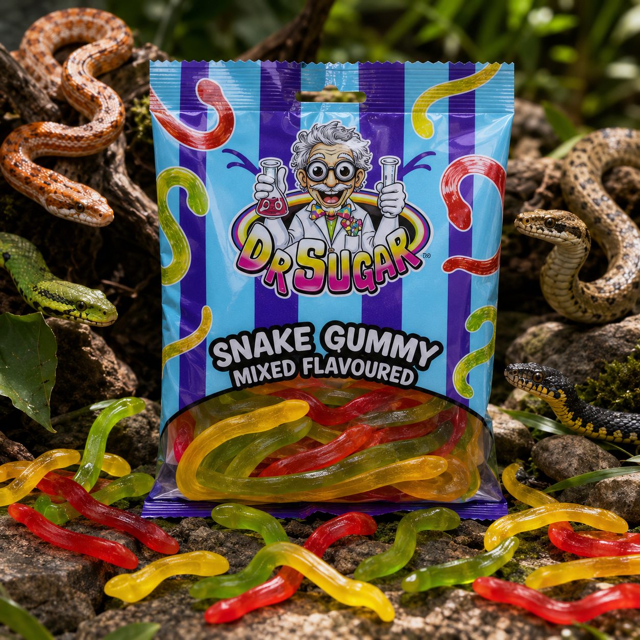 Mixed Snakes Gummies