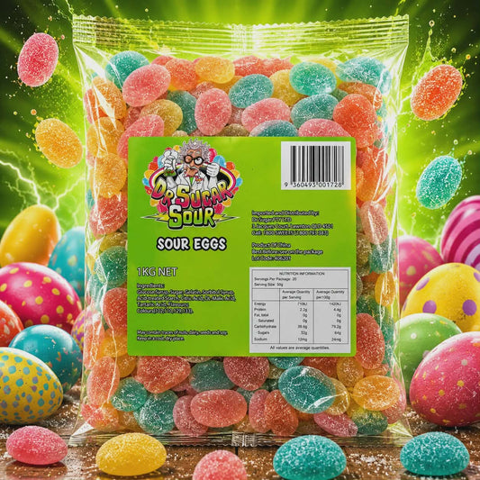 Sour Eggs Gummies