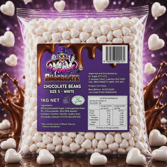 White Chocolate Hearts