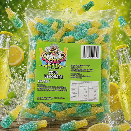 Sour Lemonade Soda Gummies