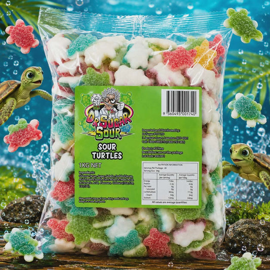 Sour Turtles Gummies
