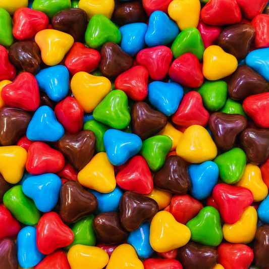 Mixed Chocolate Hearts