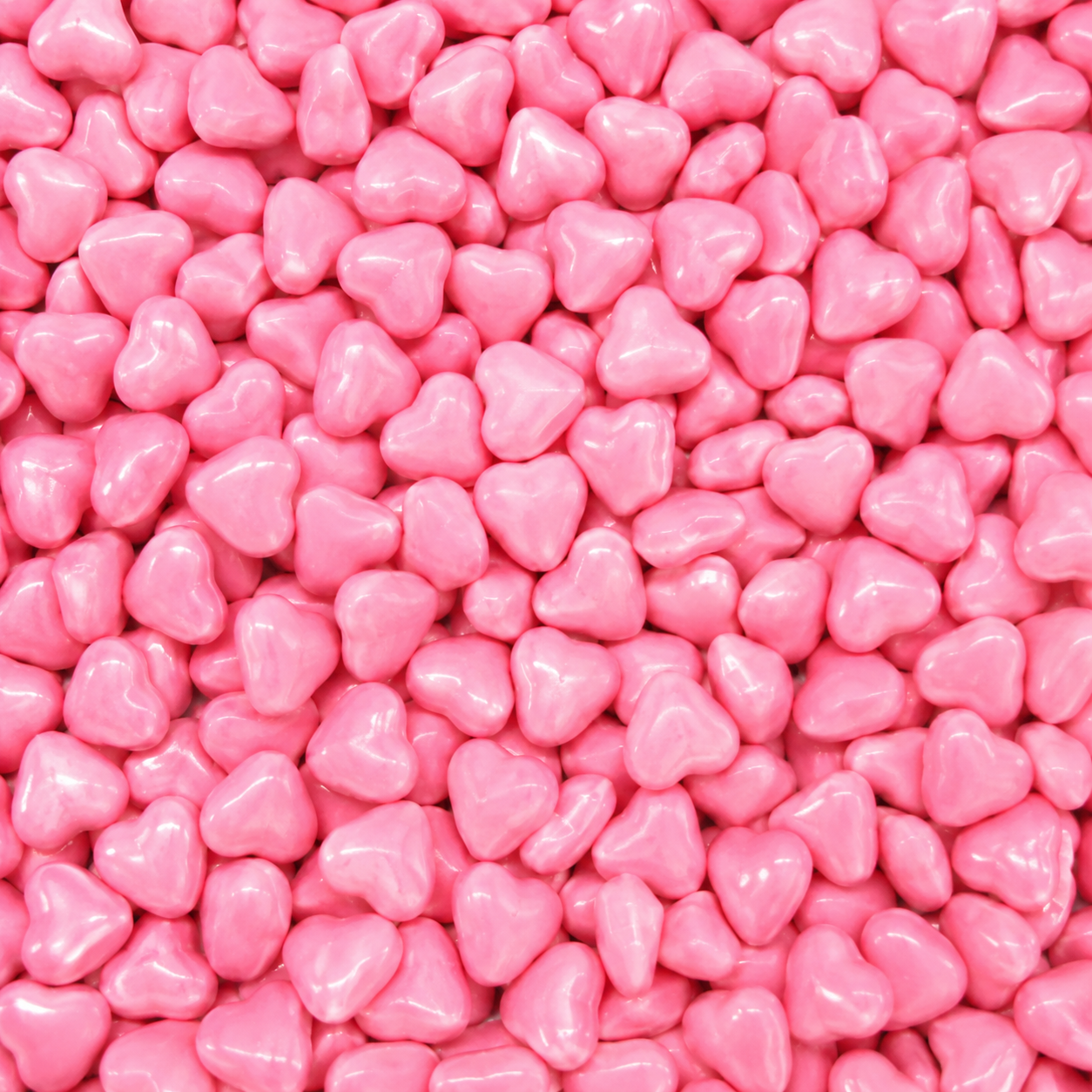 Pink Chocolate Hearts