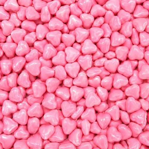 Pink Chocolate Hearts