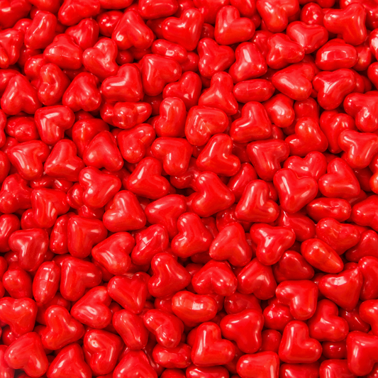 Red Chocolate Hearts