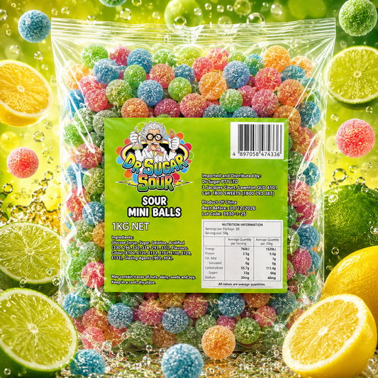 Sour Mini Balls Gummies