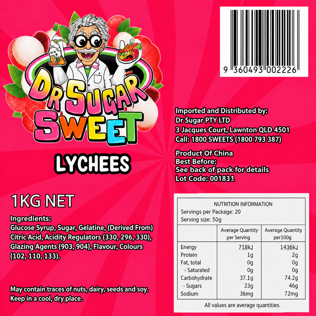 Lychees Gummies