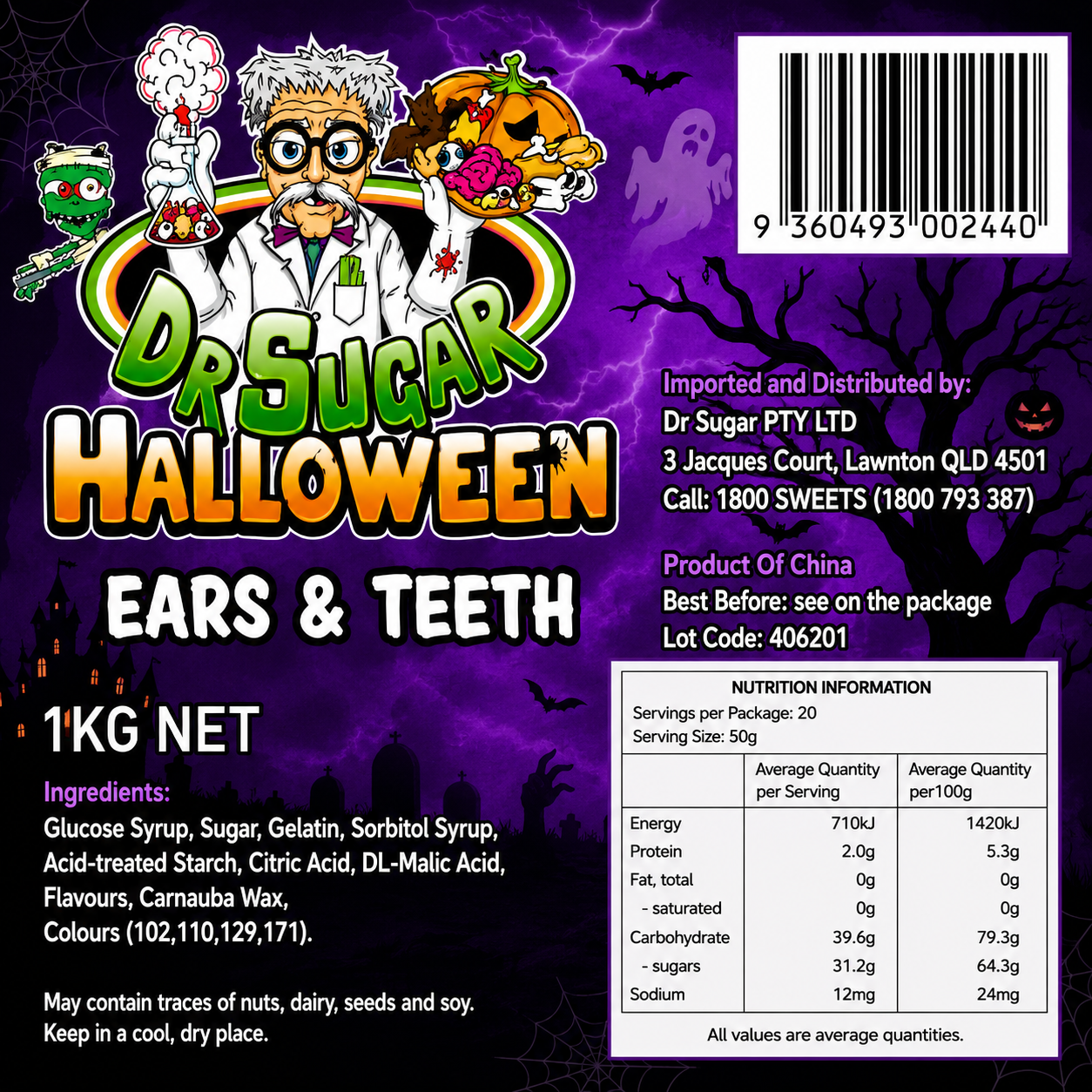 Ears & Teeth Gummies
