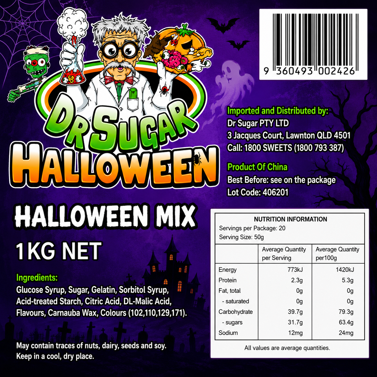 Halloween Mix Gummies