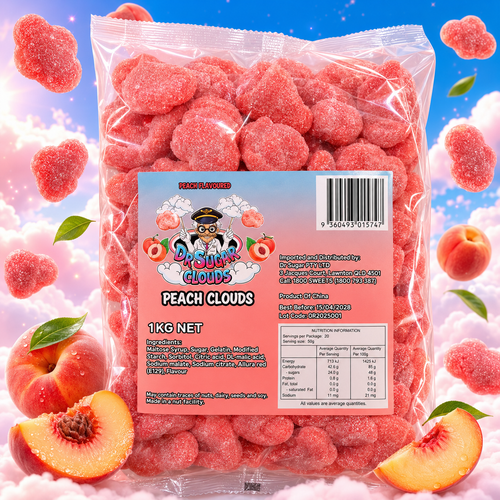 Peach Clouds Gummies
