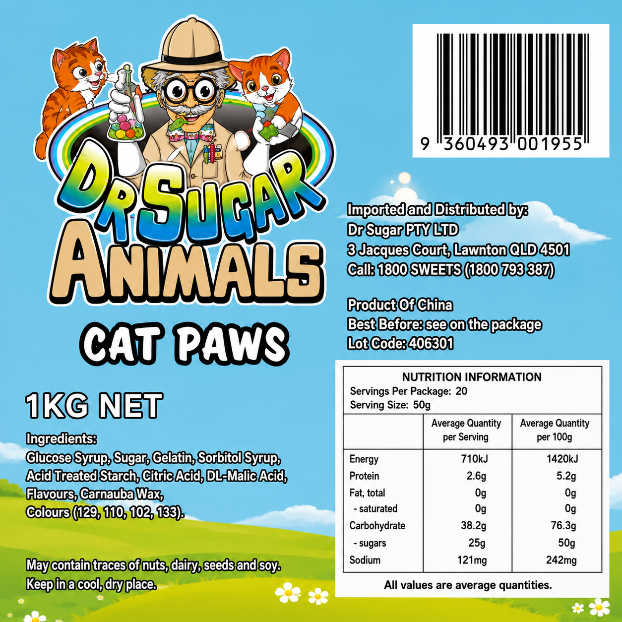 Cat Paws Gummies