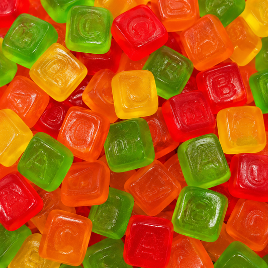 Rainbow ABC Gummies