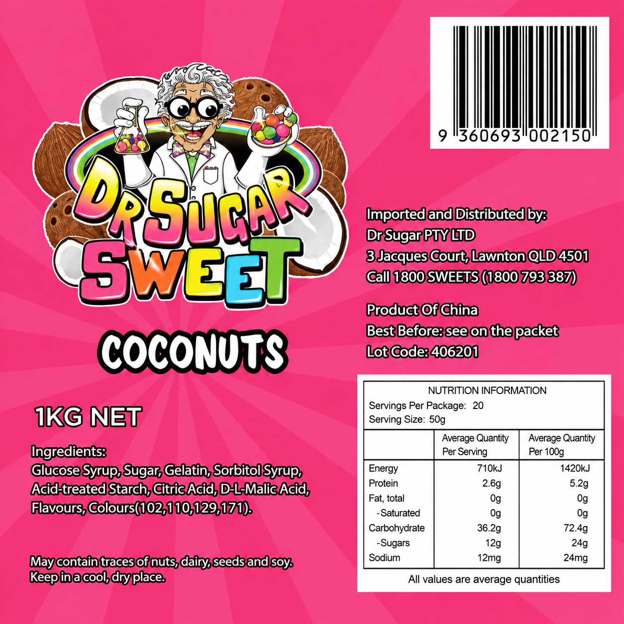 Coconuts Gummies