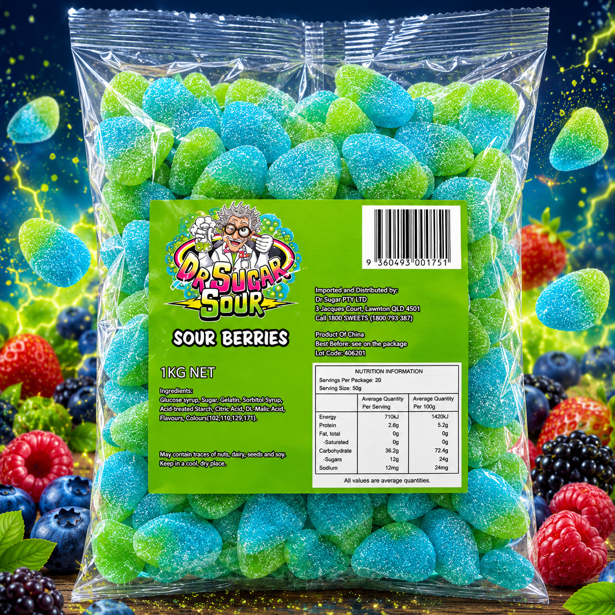 Sour Berries Gummies