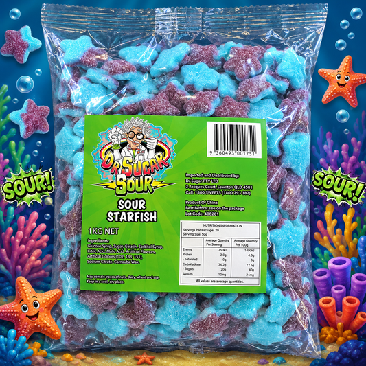 Sour Starfish Gummies