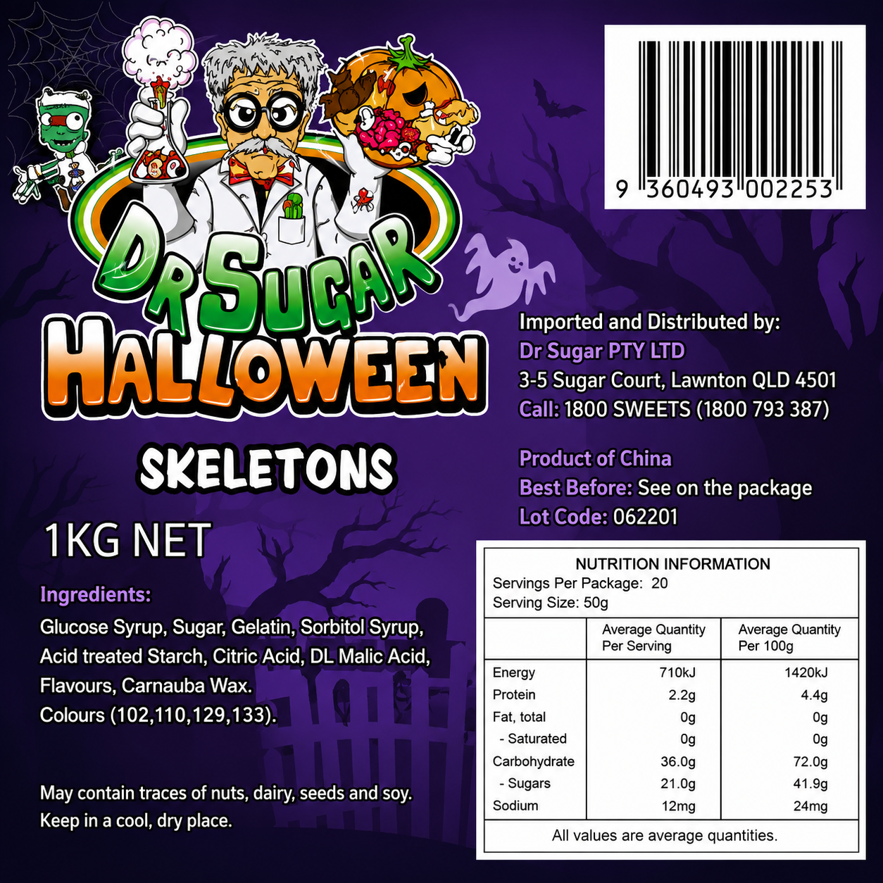 Skeletons Gummies