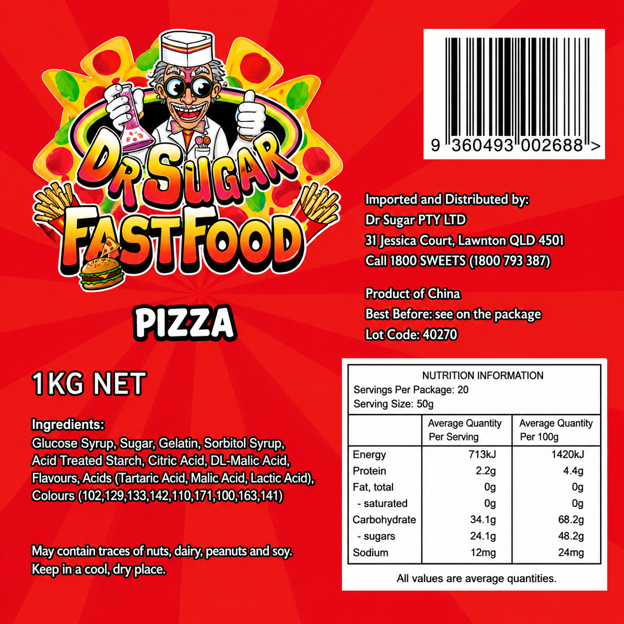 Pizza Gummies