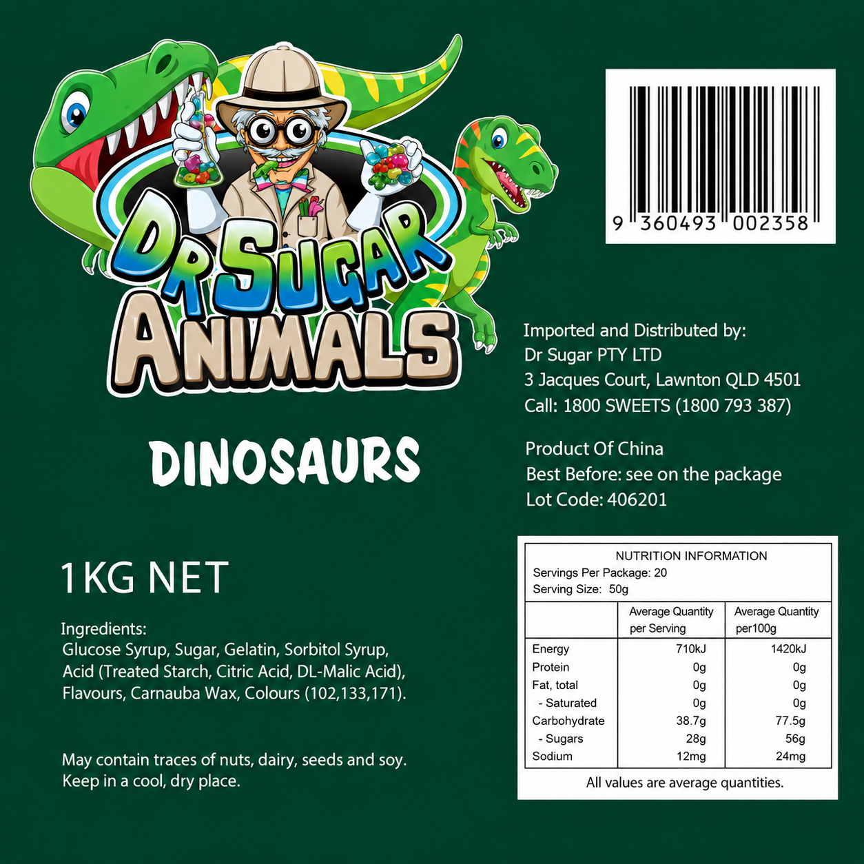 Dinosaurs Gummies