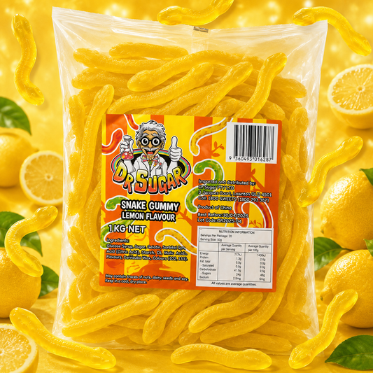 Lemon Snakes Gummies