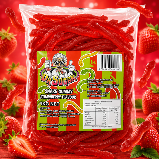 Strawberry Snakes Gummies