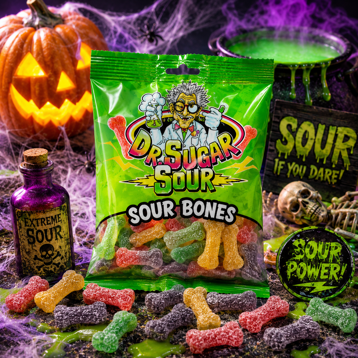 Sour Bones Gummies
