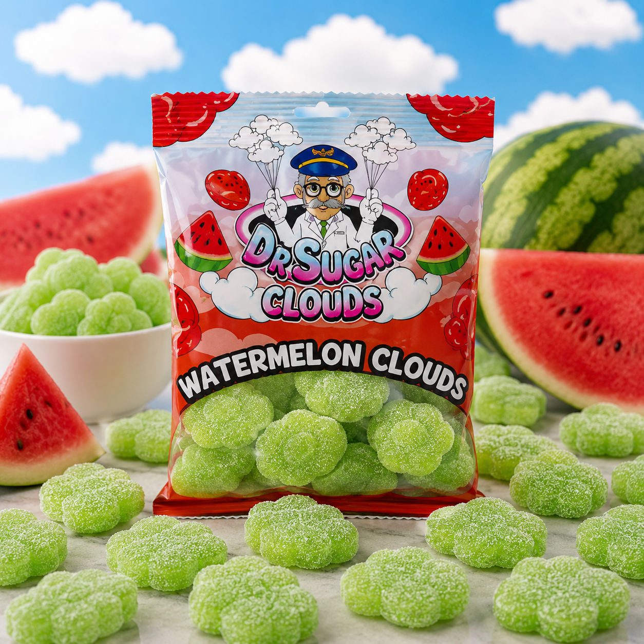 Watermelon Clouds Gummies