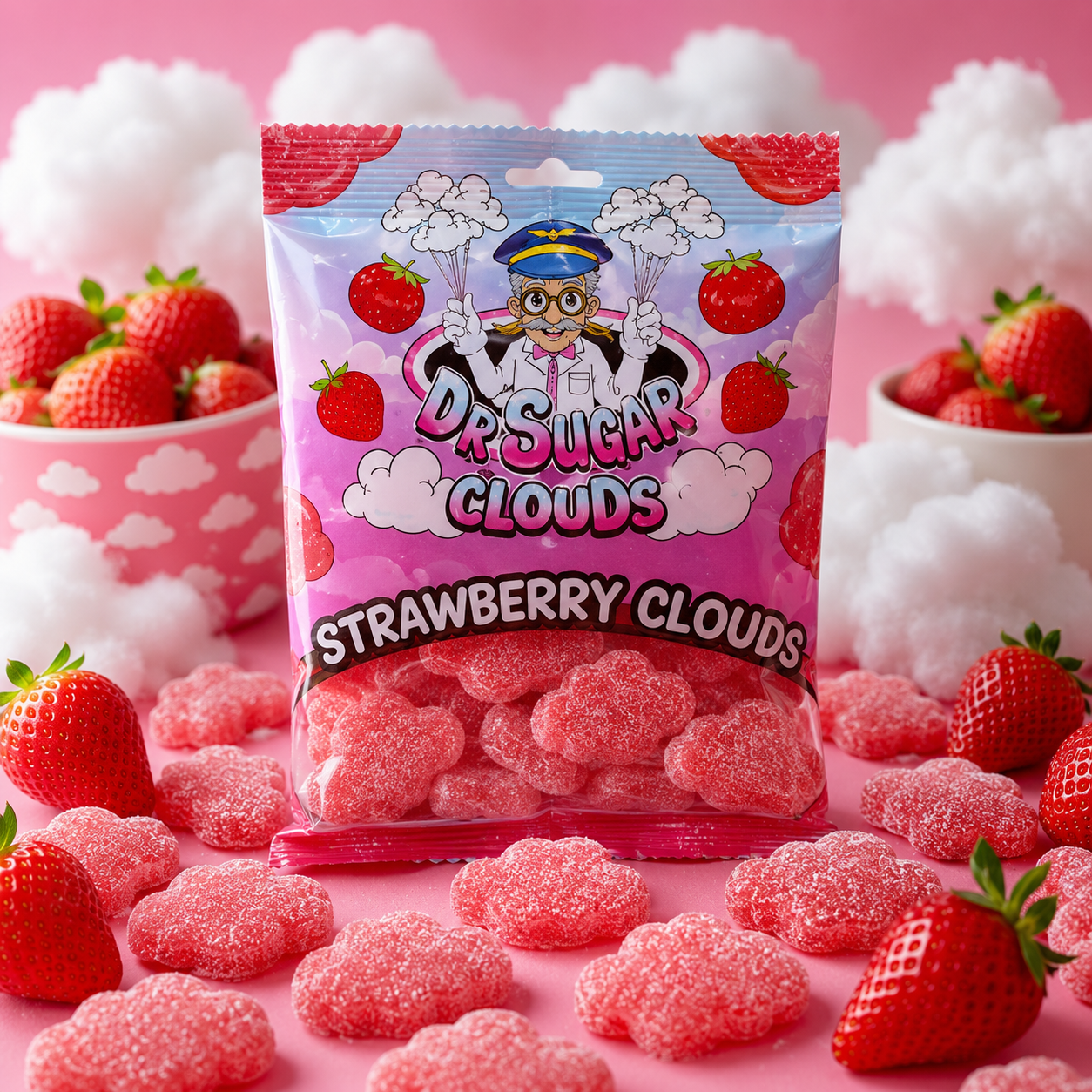 Strawberry Clouds Gummies