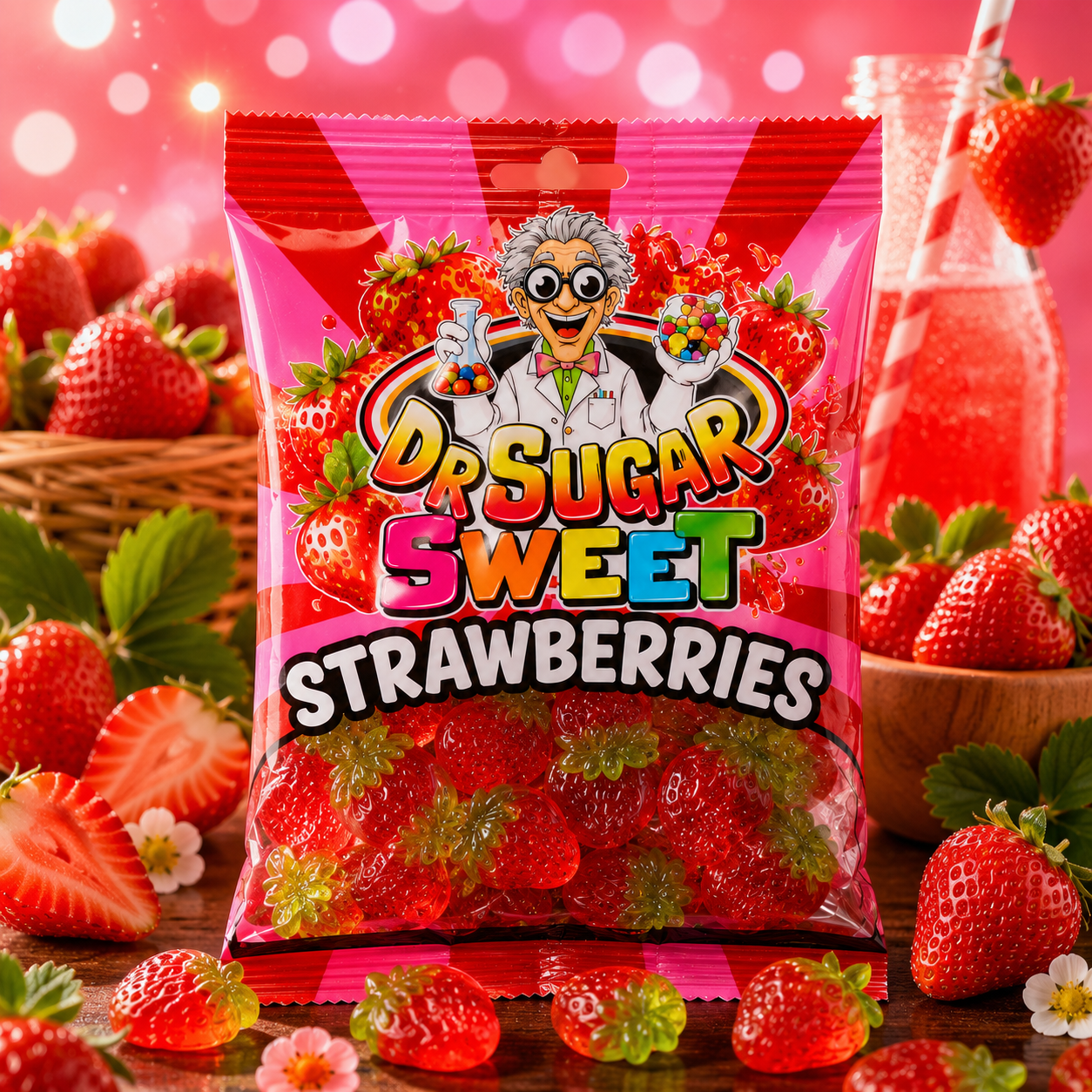 Strawberries Gummies