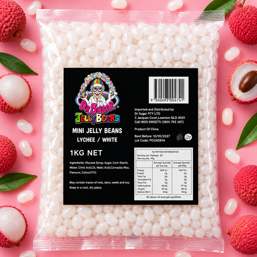 Mini Lychee Jelly Beans