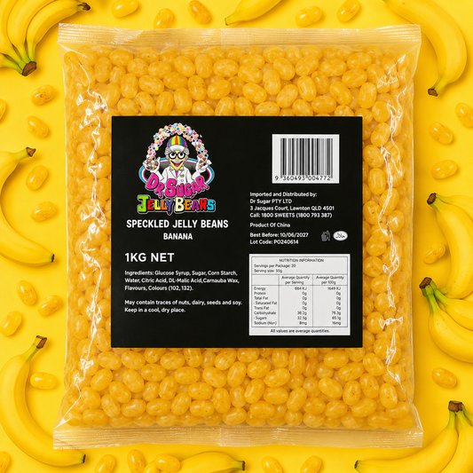 DR SUGAR Speckled Banana Jelly Beans