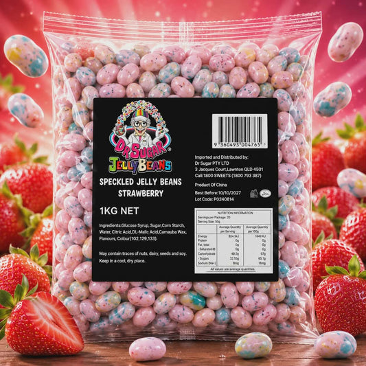 DR SUGAR Speckled Strawberry Jelly Beans