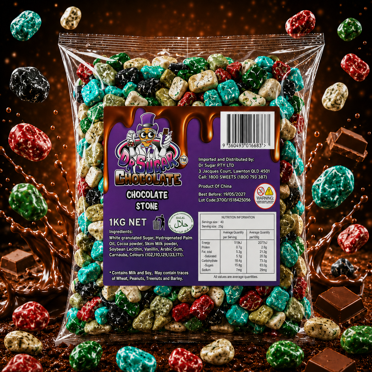Mixed Chocolate Stones