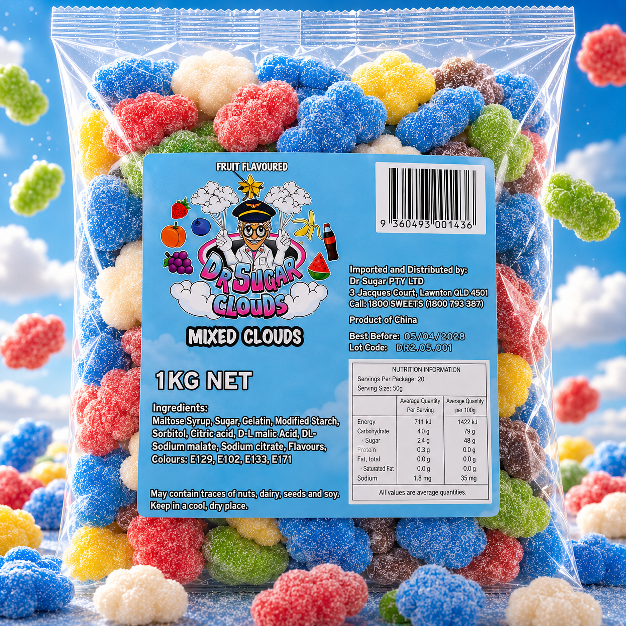Mixed Clouds Gummies