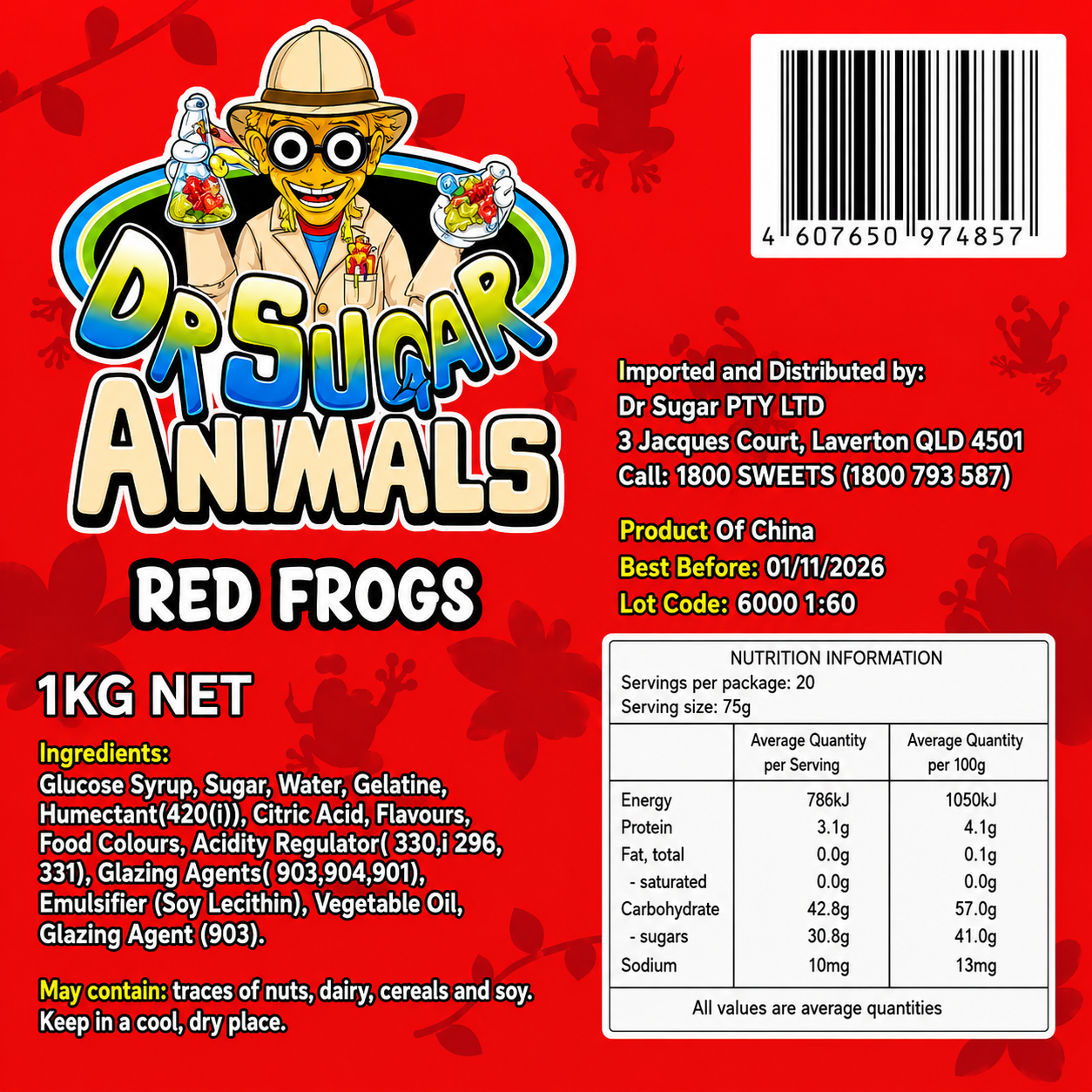 Red Frogs Gummies